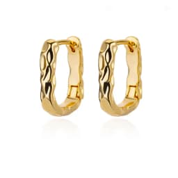 Vintage Tear Drop Hoop Earrings For Women Stainless Steel Gold Color Chunky Dome Earring 2023 Trendy Statement Ear Jewelry Gift
