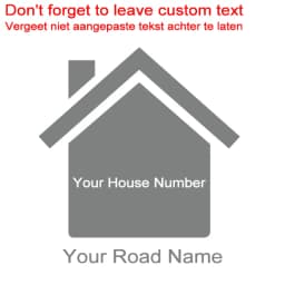 3Pcs Wheelie Bin Vinyl Sticker Custom Street House Number Container Stickers Waterproof Removable Outdoor Trash Stickers