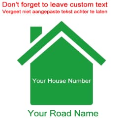 3Pcs Wheelie Bin Vinyl Sticker Custom Street House Number Container Stickers Waterproof Removable Outdoor Trash Stickers