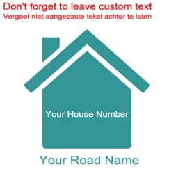 3Pcs Wheelie Bin Vinyl Sticker Custom Street House Number Container Stickers Waterproof Removable Outdoor Trash Stickers