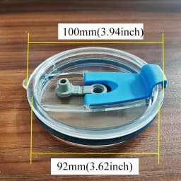 Y 12/16/20/30 Oz Sealing Cup Lid for Ozark Trail Rtic Cups Splash Spill Proof Cann Cover Tumbler Thermos Water Bottle Cover