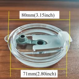 Y 12/16/20/30 Oz Sealing Cup Lid for Ozark Trail Rtic Cups Splash Spill Proof Cann Cover Tumbler Thermos Water Bottle Cover