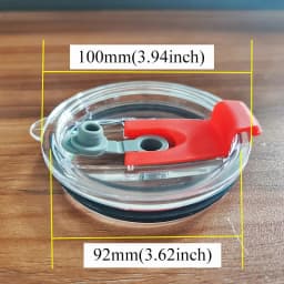 Y 12/16/20/30 Oz Sealing Cup Lid for Ozark Trail Rtic Cups Splash Spill Proof Cann Cover Tumbler Thermos Water Bottle Cover