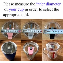 Y 12/16/20/30 Oz Sealing Cup Lid for Ozark Trail Rtic Cups Splash Spill Proof Cann Cover Tumbler Thermos Water Bottle Cover