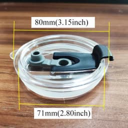 Y 12/16/20/30 Oz Sealing Cup Lid for Ozark Trail Rtic Cups Splash Spill Proof Cann Cover Tumbler Thermos Water Bottle Cover