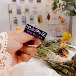 Life is Strange Pin Popular Game Badge Blue Butterfly Brooch Shirt Sweater Coat Backpack Pin Fashion Jewelry Accessories