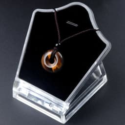 20mm Circle Donut Healing Crystals Necklace Natural Chakra Gemstone Stone Amulet Lucky Coin Donuts Charm Protection Quartz Agate