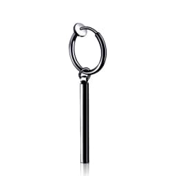 Kiss Jewelry Titanium Steel Punk Cool Men Women Ear Clip Stud Earrings Long Stick Pendant Fashion Hip Hop Drop Party Earring