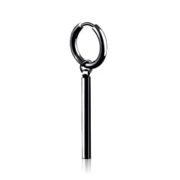 Kiss Jewelry Titanium Steel Punk Cool Men Women Ear Clip Stud Earrings Long Stick Pendant Fashion Hip Hop Drop Party Earring