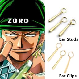 Kiss Jewelry Titanium Steel Punk Cool Men Women Ear Clip Stud Earrings Long Stick Pendant Fashion Hip Hop Drop Party Earring