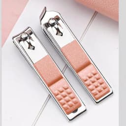 Nail Care 7pcs Cutter Scissor Tweezer Clipper Manicure Pedicure Kit Set With Colorful PU Leather Case