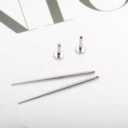 10pcs 1pcs F136 Titanium Internal Thread Labret Piercing Belly Button Base Replacement Accessories Ear Piercing Taper Derma Tool