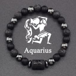 12 Zodiac Sign Bracelet Homme Constellation Bracelet for Men Aries Virgo Leo Libra Charm Bangle Women Friendship Jewelry on Hand