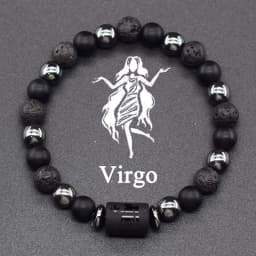12 Zodiac Sign Bracelet Homme Constellation Bracelet for Men Aries Virgo Leo Libra Charm Bangle Women Friendship Jewelry on Hand