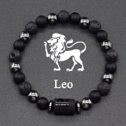 12 Zodiac Sign Bracelet Homme Constellation Bracelet for Men Aries Virgo Leo Libra Charm Bangle Women Friendship Jewelry on Hand