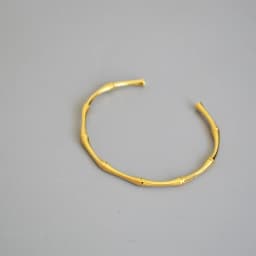 DIEYURO 316L Stainless Steel Temperament Bamboo Open Thin Bangle High Quality Handmade Anniversary Gift Pulseras Mujer 2022 New