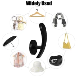 2pcs/set Retro Hold Practical Durable Curtain Holder Wall Hanger Curtain Holdback Mounted Metal Hooks