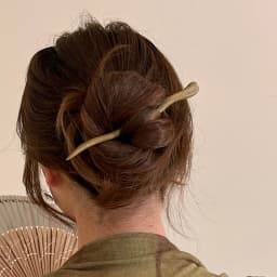 Chinese Wood Hair Stick Simple Girla Daily Hairpin Chopstick Vintage Han Costume Headpiece For Women Classic Hair Bun Jewelry