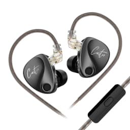 KZ Castor In Ear Wired Earphones HIFI Bass Tunable Balanced Armature Sport Headphones Monitor Metal Earbuds