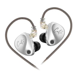 KZ Castor In Ear Wired Earphones HIFI Bass Tunable Balanced Armature Sport Headphones Monitor Metal Earbuds