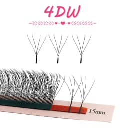 Goddess W Shaped Bloom 3D 4D 5D 6D 7D 8D Automatic Flowering Premade Fans Eyelashes Extensions Natural Soft YY Individual Lashes