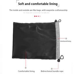 Waterproof Drawstring Bag Headset Data Cable Pouch Dust Bags Coin Earbud Storage Bag Mp3 Carrying Case Glasses Earphone Storage