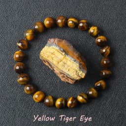 Geniune Epidote Zoisite Bead Bracelet Homme Natural Quartz Lava Tiger Eye Stone Bracelet Made of Natural Stone Jewelry for Women
