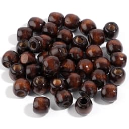 Natural Wooden Beads For Jewelry Making Big Hole Wood Beads Loose Spacer Beads DIY Hair Accessories Bracelet Necklace Wholesale