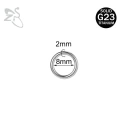 ZS 1PC G23 Titanium Hoop Earring for Women Silver Plated Circle Earring Large Gauge Seputm Nose Ring 2/4/6/8/10/12G Punk Earring