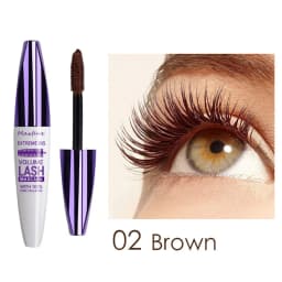 5D three-dimensional mascara purple blue white multi-color mascara base long-lasting non-smudge long-lasting curling shaping mas