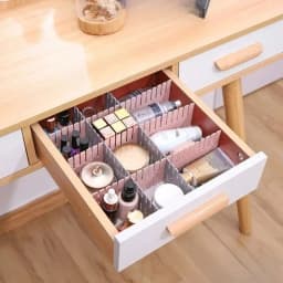 4PCS Adjustable Drawer Dividers for Household Storage Cabinet Combination Underwear Socks Sundries Organizer for Home Use