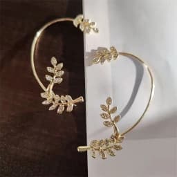 Luxury Star Butterfly Clip Earrings Female Crystal Tassel Ear Clip Earring Sparkling Zircon Ear Cuff Fashion Jewelry accessories