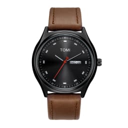 TOMI Minimalist Men's Watch Business Casual Men's And Women's Quartz Watch Fashionable And Versatile Calendar Quartz Watch