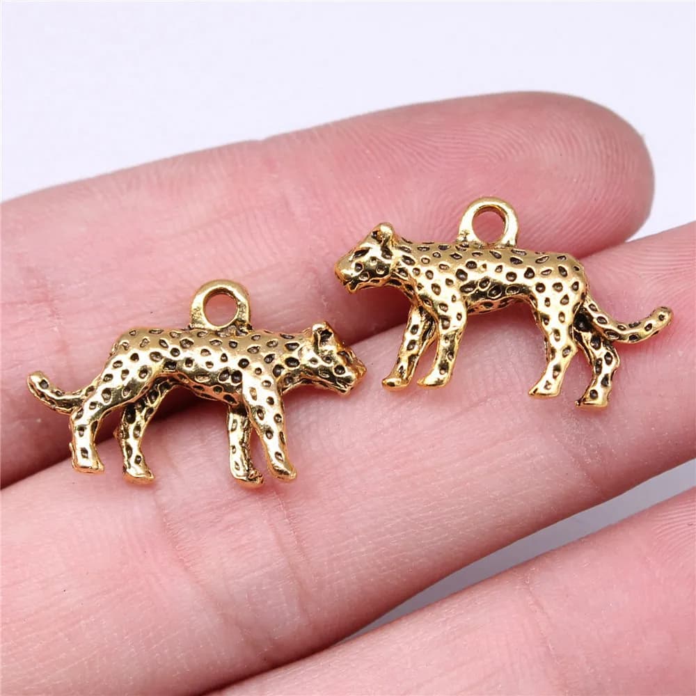 Jewelry And Accessories Leopard Charms Handmade Accessories 5pcs