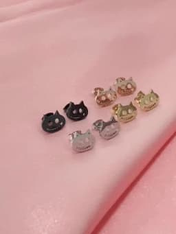 1Pair New Fashion Minimalist Cute Female Stainless Steel Mini Dinosaur Stud Earrings For Girls Jewelry Accessory Gifts GED509