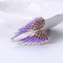 Fashion Crystal Angel Wing Brooch Pins Jewelry Women Men
