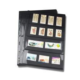 10PCS/Lot stamps Notes lines grid PVC page of stamp album loose-leaf inners of stamps holders High quality PCCB 9 Holes