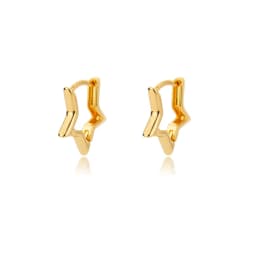 Stainless Steel Star Hoop Earings For Women 2024 Trend New In Luxury Gold Color Earrings Ear Jewelry Gift pendientes mujer