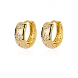Stainless Steel Star Hoop Earings For Women 2024 Trend New In Luxury Gold Color Earrings Ear Jewelry Gift pendientes mujer