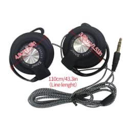 Q170 Universal 3.5mm Wired Headphones HIFI Heavy Bass Headset Over-ear Adjustable Ear Hook Earphones Music Earphone