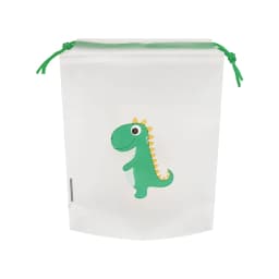 10 Transparent Drawstring Bags with Exquisite Cartoon Patterns, Waterproof and Easy-to-carry Grocery Storage Bags