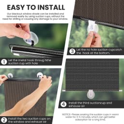 Roller Curtains for Window Kitchen Curtain Blackout Blinds Blind Roll Living Room Drill Adjustable Rolls Shade Shades Roman Home