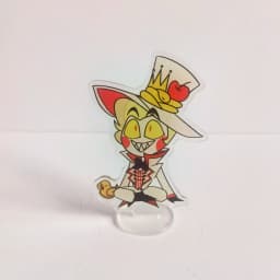 Anime Hazbin Hotel Alastor Morningstar Cosplay Stand Acrylic Cartoon Figure Standing Birthday Gifts Bag Decor Collection