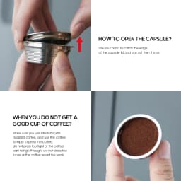ICafilas for Lavazza a Modo Mio Reusable Coffee Capsule Refillable Filter Basket Stainless Steel Metal