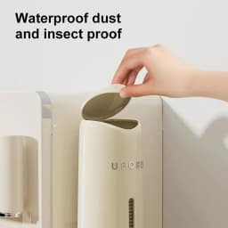UFORU Water Dispenser Cup Extractor , Wall Mounted Holder Bracket, Home Kitchen Accessories for Kitchen Storage Rack Organizer