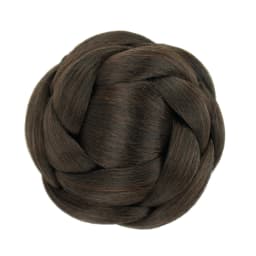 Soowee Synthetic Hair Braided Chignon Dancer Hair Donut Hairpieces Scrunchie Claw Hair Bun Updo for Wedding Party