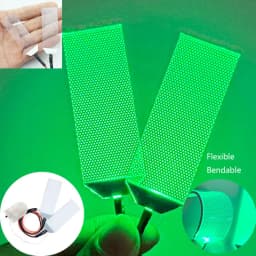DIY Led Flexible Light Eyes Kits for Tony Stark Helmet Mask Glow Eyes Lights Modified Halloween Cosplay Masks Accessories