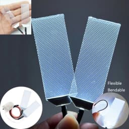 DIY Led Flexible Light Eyes Kits for Tony Stark Helmet Mask Glow Eyes Lights Modified Halloween Cosplay Masks Accessories