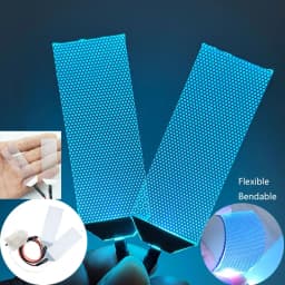 DIY Led Flexible Light Eyes Kits for Tony Stark Helmet Mask Glow Eyes Lights Modified Halloween Cosplay Masks Accessories
