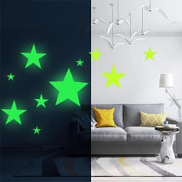 12 X 39inch Fluorescent Luminous Adhesive Vinyl Removable Glow in the Dark Film Sheet DIY Wall Window Mugs Home Decor For Cut